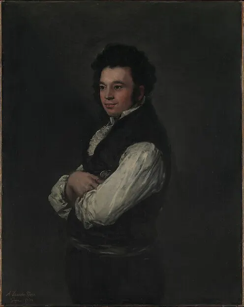 Tiburcio Pérez y Cuervo (1785/86–1841), the Architect — Goya (Francisco de Goya y Lucientes) — praca twórcy Piotr Sadowska na Freshwall Marketplace