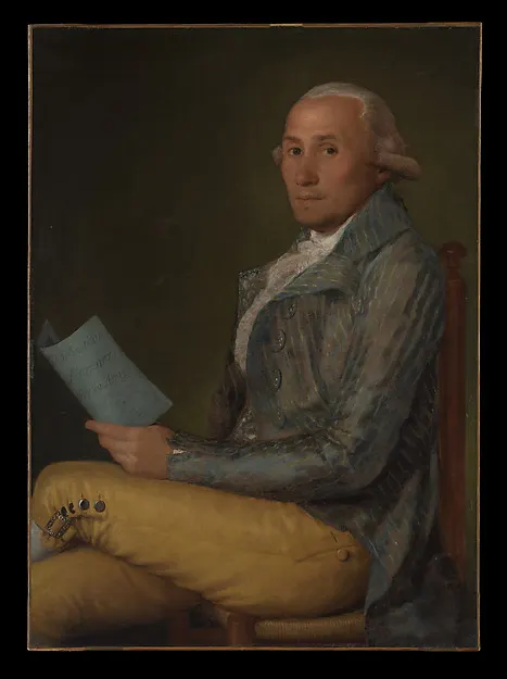 Sebastián Martínez y Pérez (1747–1800) — Goya (Francisco de Goya y Lucientes) — praca twórcy Maria Król na Freshwall Marketplace