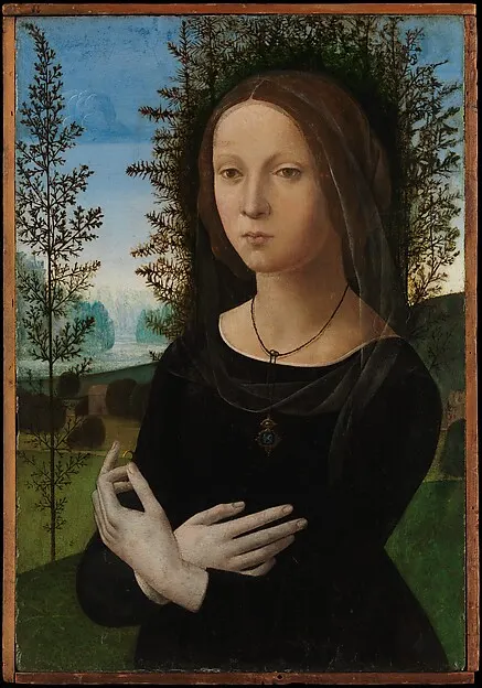 Portrait of a Young Woman — Lorenzo di Credi (Lorenzo d'Andrea d'Oderigo) — praca twórcy Adam Kowalczyk na Freshwall Marketplace