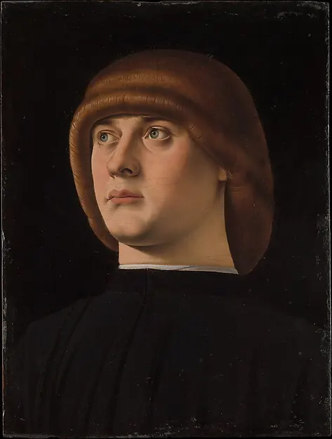 Portrait of a Young Man — Jacometto (Jacometto Veneziano) — praca twórcy Kamil Lis na Freshwall Marketplace