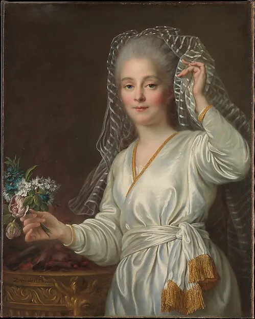 Portrait of a Young Woman as a Vestal Virgin — François Hubert Drouais — praca twórcy Grzegorz Michalski na Freshwall Marketplace