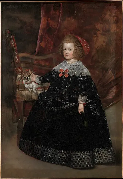 María Teresa (1638–1683), Infanta of Spain — Juan Bautista Martínez del Mazo — praca twórcy Marta Walczak na Freshwall Marketplace