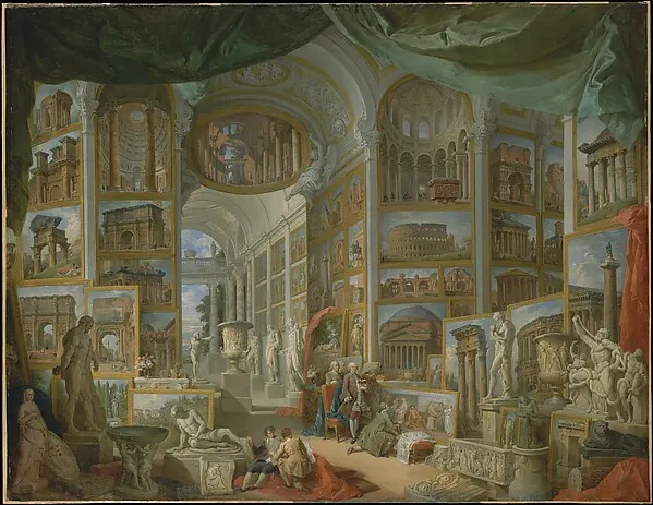 Ancient Rome — Giovanni Paolo Panini — praca twórcy Filip Witkowski na Freshwall Marketplace