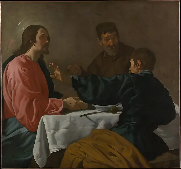 The Supper at Emmaus — Velázquez (Diego Rodríguez de Silva y Velázquez) — praca twórcy Marta Król na Freshwall Marketplace