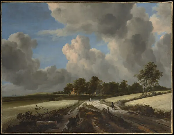 Wheat Fields — Jacob van Ruisdael — praca twórcy Alicja Mazur na Freshwall Marketplace