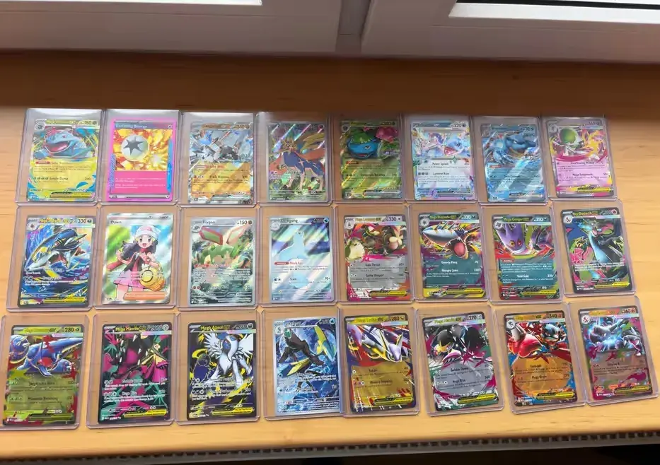 32 oryginalne karty Pokemon ENG MEG, PFL, POR, SCR, SPP — praca twórcy Paweł na Freshwall Marketplace