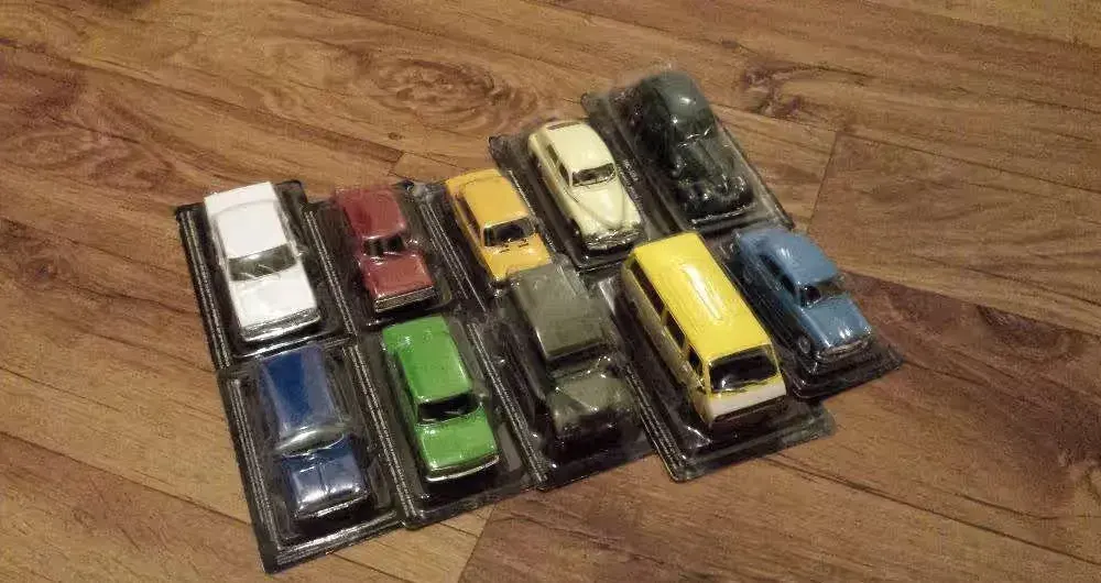 Autolegendy CCCP Modele DeAgostini 1:43 — praca twórcy Krystian na Freshwall Marketplace