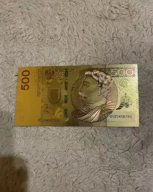 Banknot kolekcjonerski 500 zł — praca twórcy Piotr na Freshwall Marketplace