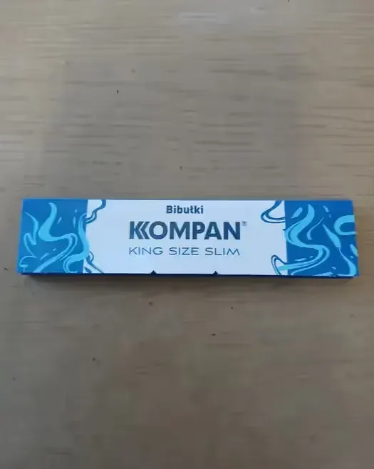 Bibułki Kompan King Size Slim 25szt — praca twórcy Leszek na Freshwall Marketplace