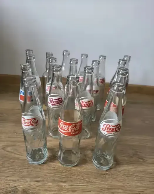 Butelki kolekcjonerskie Coca-Cola, Pepsi, Polmor — praca twórcy Bartosz na Freshwall Marketplace