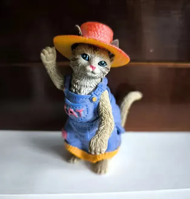 Cats Vogue/ cats N'Fun - figurka kot, lalka kot unikat — praca twórcy Ada na Freshwall Marketplace