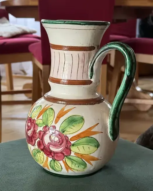 Ceraminczy dzbanek malowany recznie / Wazon / Wysylka — praca twórcy Piotr na Freshwall Marketplace