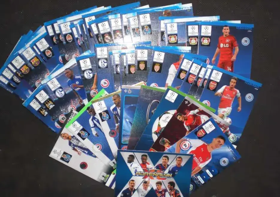 Champions 2014/2015 update karty piłkarskie 69 szt — praca twórcy dawid na Freshwall Marketplace