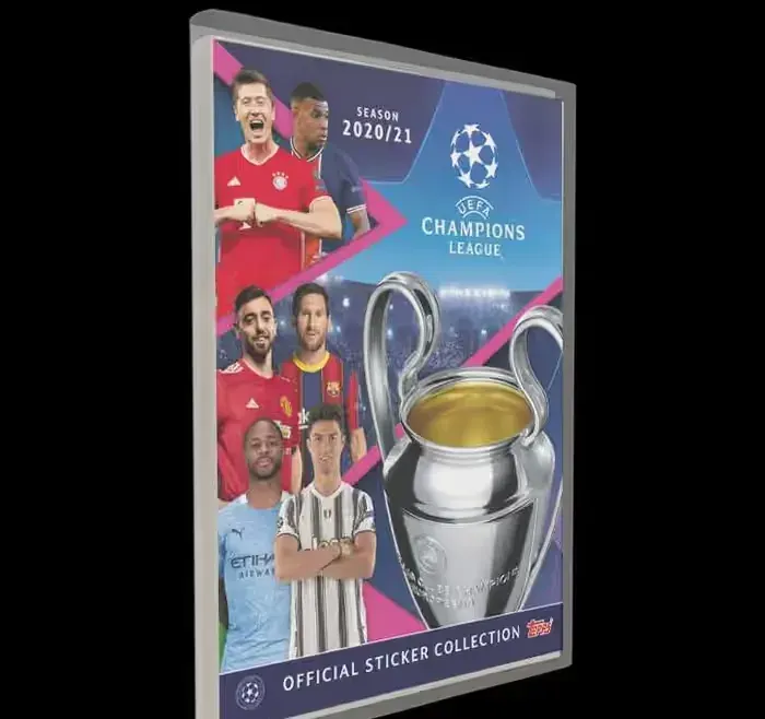 Champions League 2020/21 - Kompletny album (Topps) — praca twórcy Michał na Freshwall Marketplace