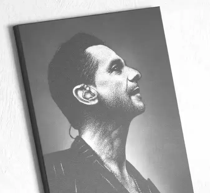 Depeche Mode Dave Gahan obraz na blasze... Grawer — praca twórcy Mariusz na Freshwall Marketplace