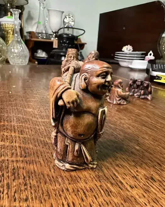 Figurka chiński grubas budda na szczęście dekoracja 904 — praca twórcy Mebello Lumpello na Freshwall Marketplace