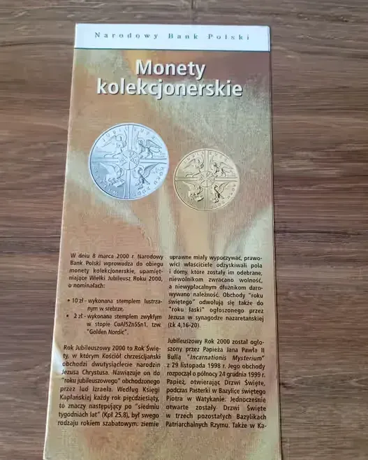 Folder emisyjny 2000 rok Wielki Jubileusz — praca twórcy Tomasz na Freshwall Marketplace
