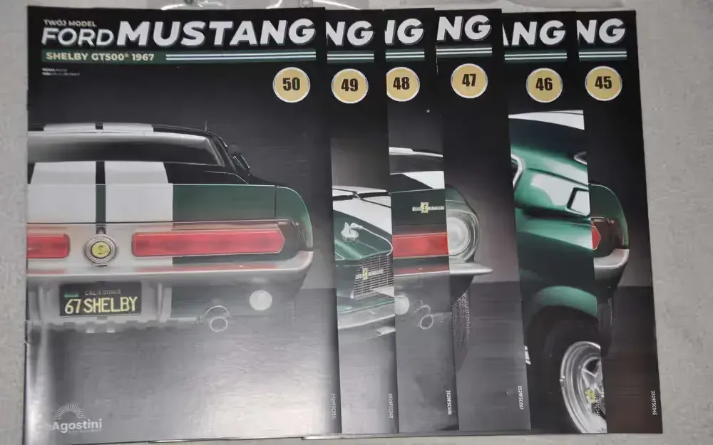 Ford Mustang Shelbi GT500 1:6 nr 1-62 DeAgostini — praca twórcy Seba na Freshwall Marketplace