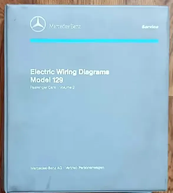 Instrukcja fabryczna service Mercedes Benz 129 serwisówka — praca twórcy Karolina na Freshwall Marketplace