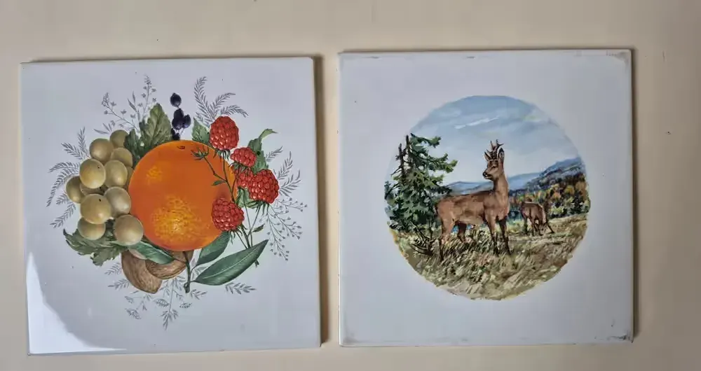 kafelki Villeroy Boch, 2 szt — praca twórcy Vintage na Freshwall Marketplace