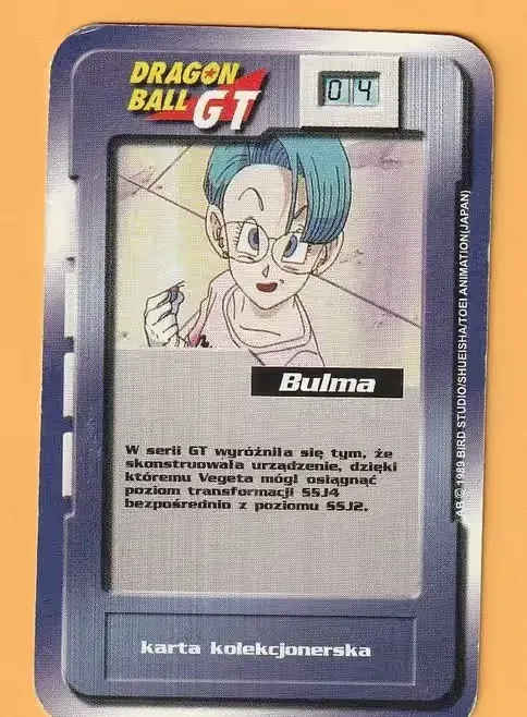 Karta Dragon Ball - BULMA — praca twórcy Vidoq na Freshwall Marketplace