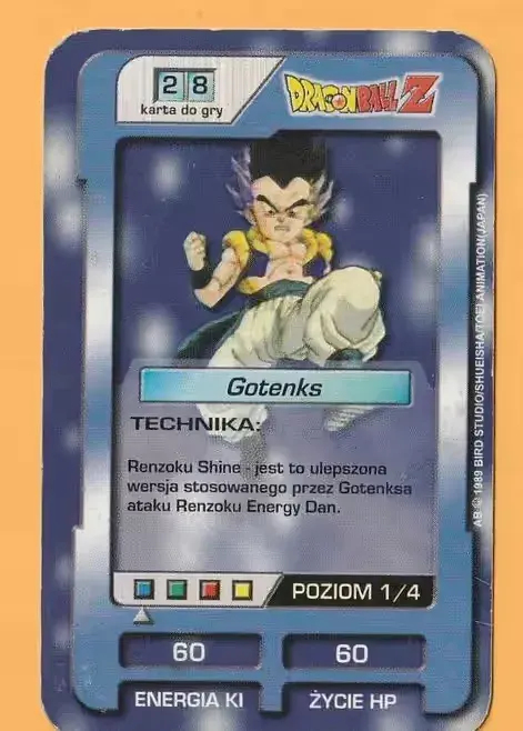 Karta Dragon Ball - GOTENKS — praca twórcy Vidoq na Freshwall Marketplace