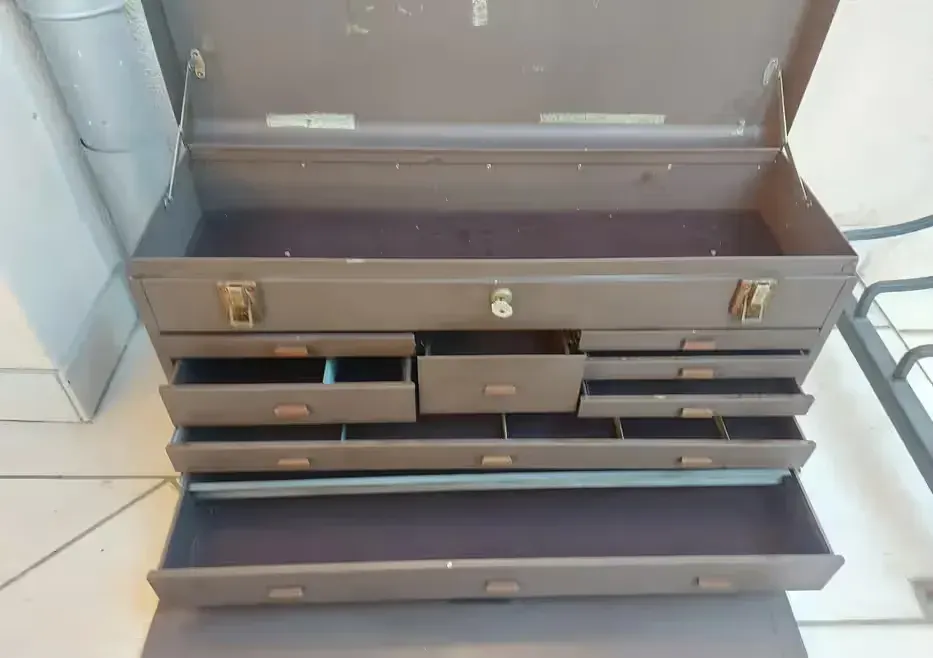 KENNEDY 520 skrzynka narzędziową Kennedyego ,8 szuflad Vintage,Toolbox — praca twórcy janek na Freshwall Marketplace