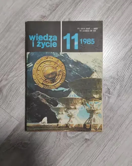 Kolekcjonerskie Wiedza i Życie z 1985r. — praca twórcy Luce na Freshwall Marketplace