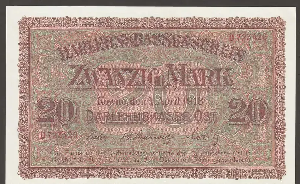 Kowno 20 marek 1918 — praca twórcy Wanjak na Freshwall Marketplace