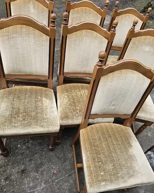 Krzesła Prl 7 sztuk — praca twórcy jar na Freshwall Marketplace