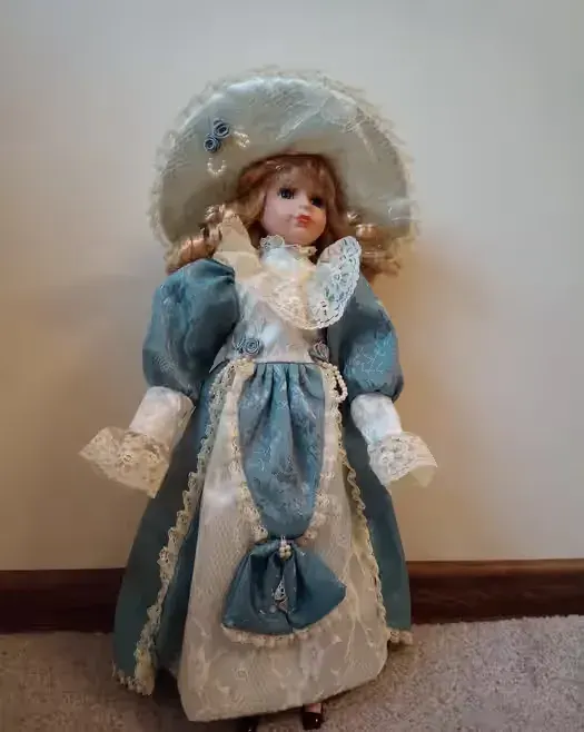 Lalka porcelanowa, kolekcjonerska 40 cm! — praca twórcy Joanna na Freshwall Marketplace
