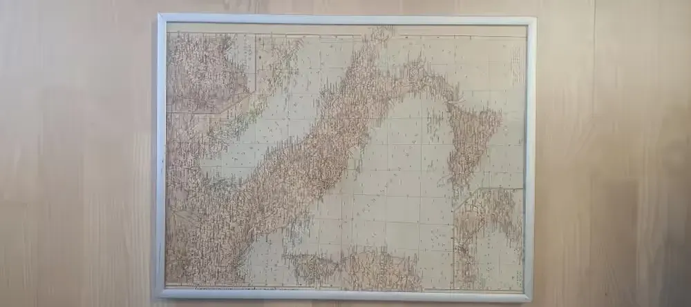 Mapa Włoch. Niemcy Trzecia Rzesza 1943 rok. — praca twórcy Michał na Freshwall Marketplace