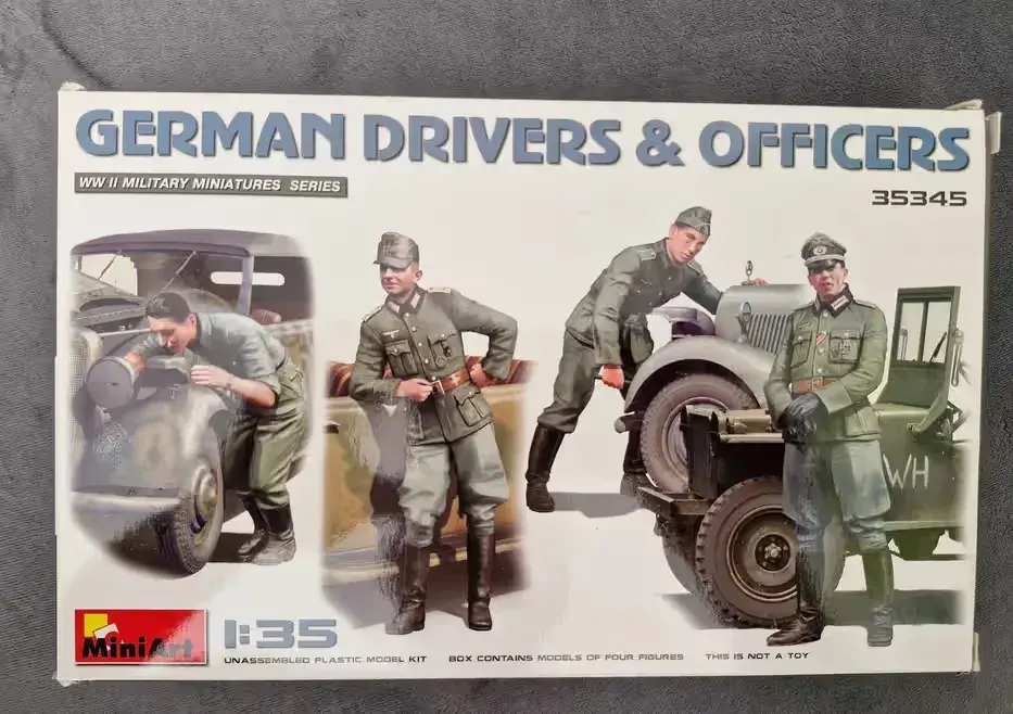 MiniArt 35345 - German Drivers & Officers (1:35) V — praca twórcy Mati na Freshwall Marketplace