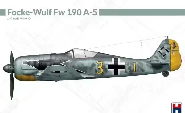 Model do sklejania 32016 Hobby 2000 samolot Focke-Wulf Fw 190 A-5 — praca twórcy Markowe Zabawki Marek Dziewit na Freshwall Marketplace
