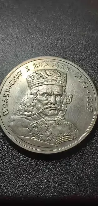 Moneta z PRL - 100 zł 1986 r. KRÓL WŁADYSŁAW I ŁOKIETEK — praca twórcy Piotr na Freshwall Marketplace
