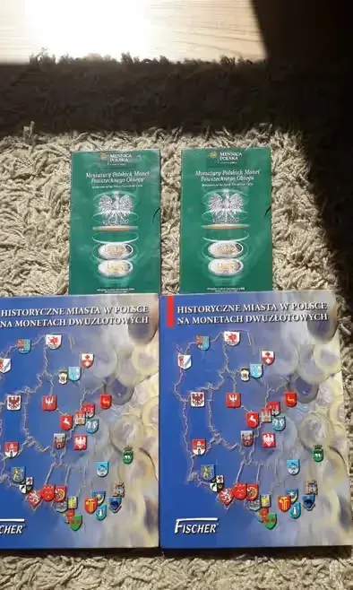 Monety Historyczne Miasta Polski i miniaturki monet mennicze stany — praca twórcy Ryszard na Freshwall Marketplace