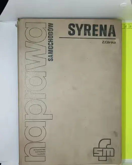 Naprawa samochodów Syrena Warszawa 1976 — praca twórcy Jan na Freshwall Marketplace