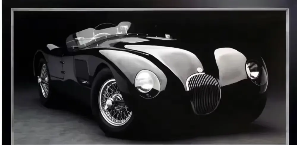 Obraz Jaguar C-TYPE, 1951 Kler — praca twórcy Karol na Freshwall Marketplace