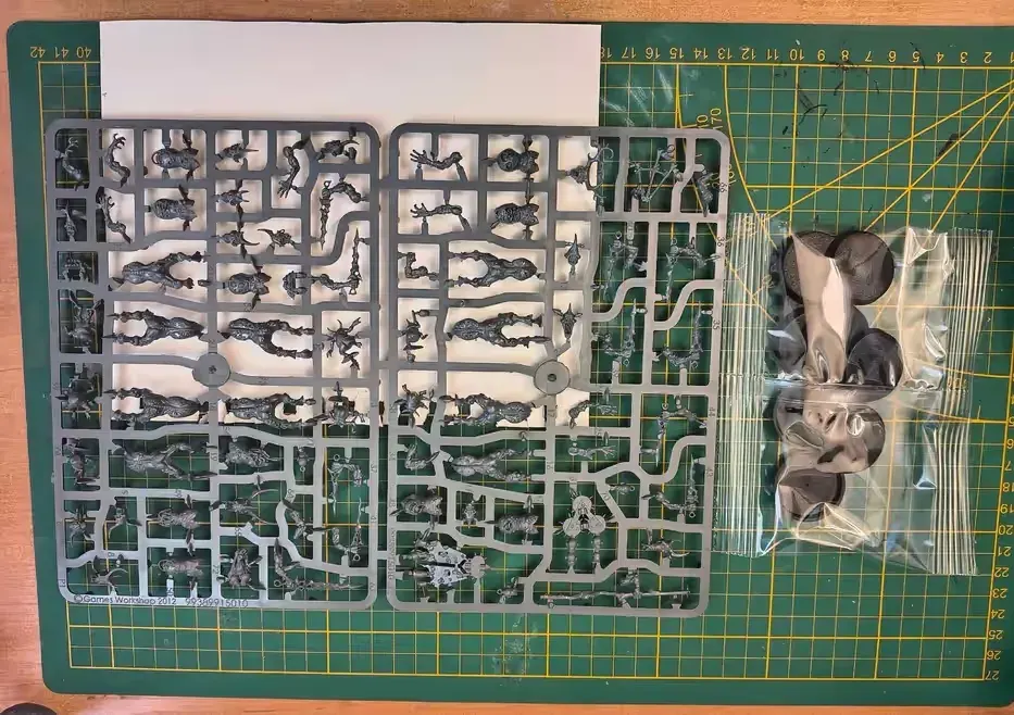 Plaguebearers wypraski, Maggotkin of Nurgle, Warhammer Age of Sigmar — praca twórcy DawidZ na Freshwall Marketplace