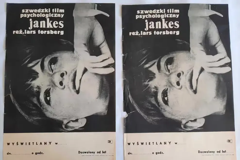 Plakat Filmowy Jankes ok. 1970 r. Oryginał Vintage PRL — praca twórcy galeriaszafa na Freshwall Marketplace