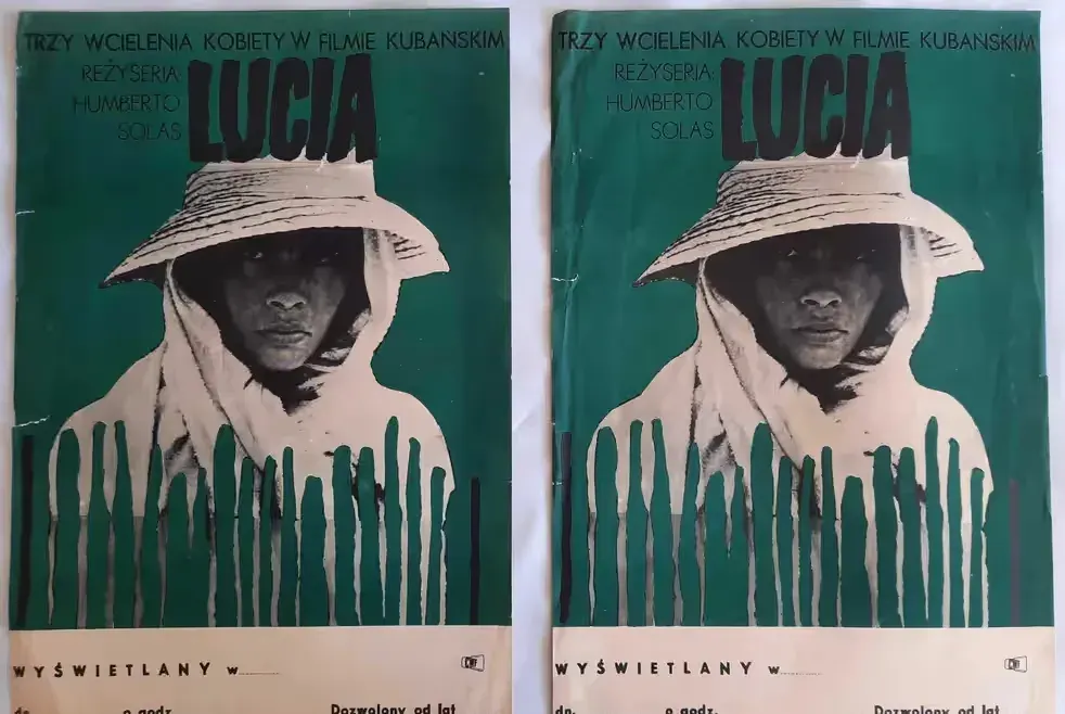 Plakat Filmowy Lucia ok. 1970 r. Oryginał Vintage PRL — praca twórcy galeriaszafa na Freshwall Marketplace