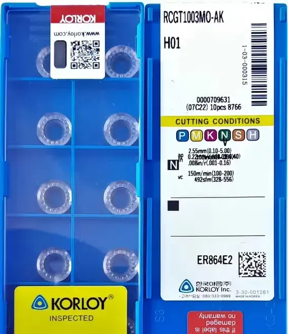 Płytki RCGT 1003 Aluminkum Korloy RCMT 10 — praca twórcy Piotrek na Freshwall Marketplace