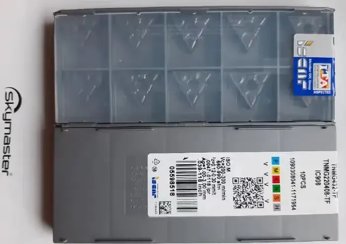 Płytki tokarskie wieloostrzowe TNMG 220408 IC908 ISCAR — praca twórcy Piotrek na Freshwall Marketplace