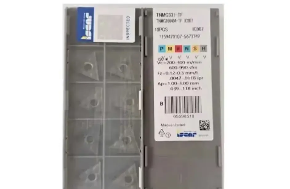 Płytki wieloostrzowe tokarskie TNMG 160404 IC907 ISCAR — praca twórcy Piotrek na Freshwall Marketplace
