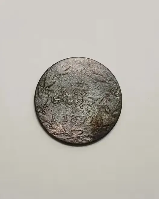Polska , Królestwo Kongresowe , 1 grosz 1839r. MW - Mikołaj I - Rzadka — praca twórcy Robert na Freshwall Marketplace