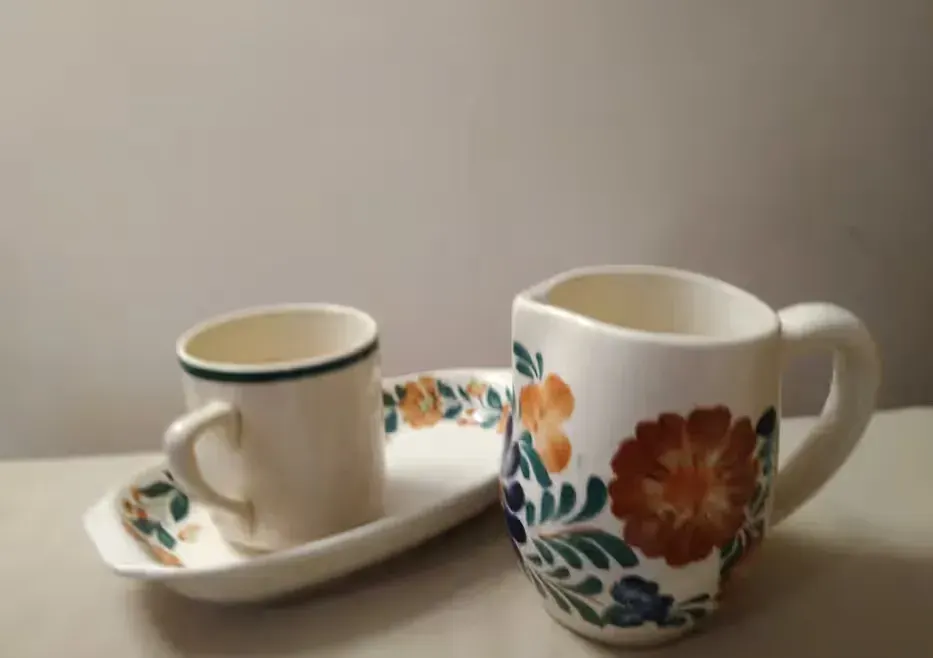 porcelana włocławek, półmisek, dzbanek — praca twórcy mirka na Freshwall Marketplace