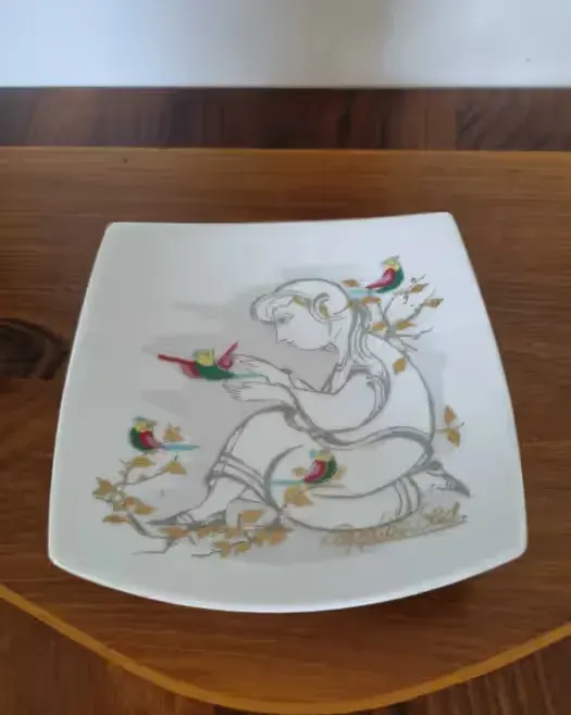 Porcelanowa Paterka/ talerzyk ozdobny Rosenthal B. Wilibald Schale — praca twórcy Galeria Pokusa na Freshwall Marketplace