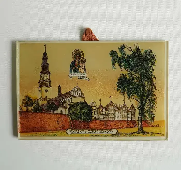 Przedwojenny obrazek pamiątka z Częstochowy — praca twórcy Piotr na Freshwall Marketplace