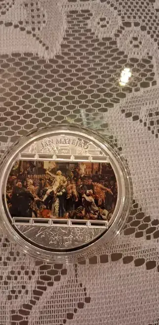 Srebrny Medal Jan Matejko - Konstytucja 3 maja — praca twórcy Leszek na Freshwall Marketplace