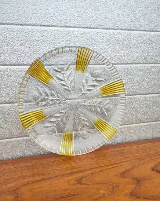 Szklana Patera - vintage - design - U — praca twórcy skarbywyszukane na Freshwall Marketplace